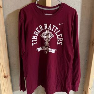 Nike Men’s L/S Wisconsin Timber Rattlers Tee Large